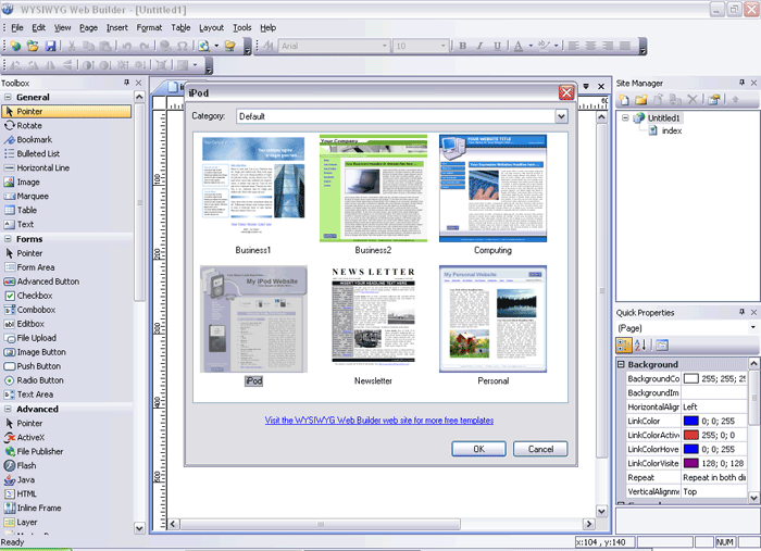 Free Wysiwyg Website Design Software Mac